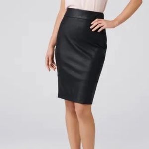 Evernew black pencil skirt